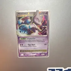Pokemon Mewtwo LV.X Diamond & Pearl 144/146 Holo Rare Level Up 120 HP Card - Image 2