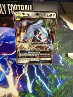 Pokemon Metagross GX TCG Holo Card 85/145 Sm-Guardians Rising - Image 1