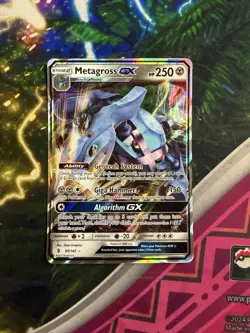 Pokemon Metagross GX TCG Holo Card 85/145 Sm-Guardians Rising - Image 3