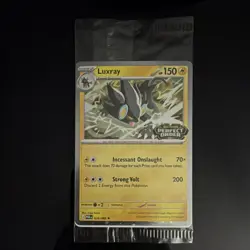 Luxray Promo Card 028/088 Perfect Order Stamped 150 HP Pokemon TCG English - Image 1