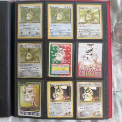 Pokemon TCG Kangaskhan Lot Of 20 Cards + 2 Stickers 1st Edition Holo Vintage - Image 1