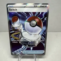 Pokemon Card Switch 123/094 Full Art Phantasmal Flames - Image 1