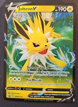 Jolteon V - Promo SWSH: Sword & Shield Promo Cards SWSH151 NM - Image 1