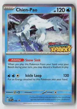 Chien-Pao 152 - SV: Scarlet & Violet Promo Cards Holo - PTCG - LP - Image 1
