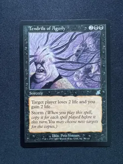 TENDRILS OF AGONY - Magic: The Gathering - NM/M - Image 1