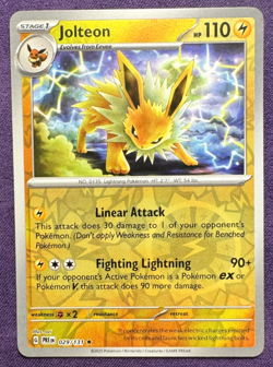Jolteon 29/131 | Prismatic Evolutions | Reverse Holo | Pokemon (LP) - Image 1