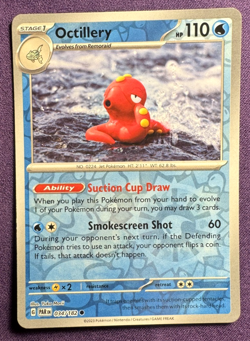 Octillery 34/182 | SV: Paradox Rift | Reverse Holo | Pokemon - Image 1