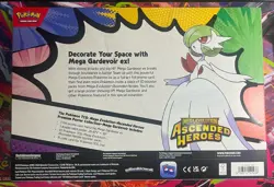 2026 Pokemon Ascended Heroes Mega Gardevoir Ex Premium Poster Collection New! - Image 2