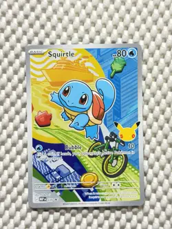 Squirtle 039 Holo Promo Pokemon First Partner 30th Anniversary Promo ENG NM #60 - Image 1
