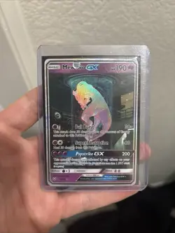 The Pokemon Company Pokemon Mewtwo GX Shining Legends Holo Rare 190 HP 78/73 En… - Image 1