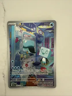 Pokemon TCG Eiscue Scarlet & Violet Paldea Evolved Holo Card 205/193 - Image 1