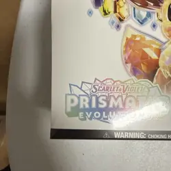 2025 Pokemon Prismatic Evolutions Pokemon Center Sealed ETB Elite Trainer Box - Image 4