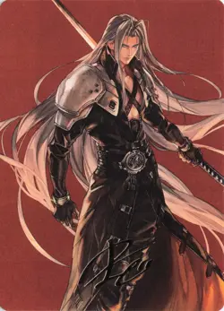 Sephiroth, Fabled SOLDIER Art Card (Gold-Stamped), #44, Art Series: FIN - Image 1