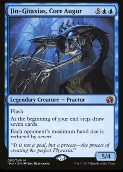 Jin-Gitaxias, Core Augur Iconic Masters, MTG Magic the Gathering, Blue Creature - Image 1