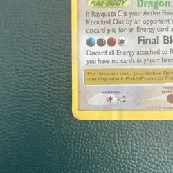 Pokemon Rayquaza C LV.X 146/147 Supreme Victors Ultra Rare Holo Level Up 2009 - Image 5