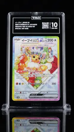 Pokemon (JP) Terastal Festival Ex EEVEE EX 224/187 Special Art Rare - TAG 10 Gem - Image 1
