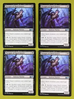 Paragon of Open Graves x4 Magic 2015 M15 4x Playset Magic the Gathering MTG - Image 1