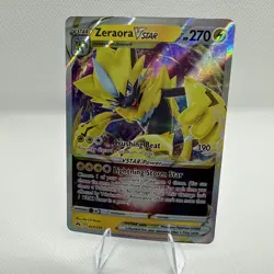 2023 Pokemon Crown Zenith Zeraora VSTAR 055/159 NM - Image 1