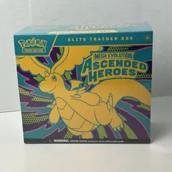 New In Package Pokemon Mega Evolution Ascended Heroes Elite Trainer Box - Image 1