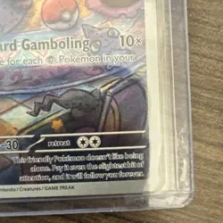 Pokemon TCG Scarlet & Violet Base Set Holo Illustration Rare Greavard 214/198 - Image 4