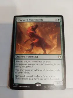 Wayward Swordtooth Commander Masters Regular - Image 1