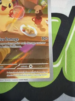 Pokemon TCG Plusle SV04 193/182 Illustration Rare Holo Basic 70 HP English 2023 - Image 4