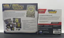Pokemon SV08 Surging Sparks ETB + Booster Bundle ***NEW FACTORY SEALED*** - Image 2