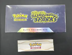 Pokemon SV08 Surging Sparks ETB + Booster Bundle ***NEW FACTORY SEALED*** - Image 5