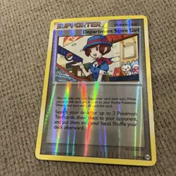 Pokemon Department Store Girl 85/99 Reverse Holo Platinum Arceus Set FREE SHIP - Image 1