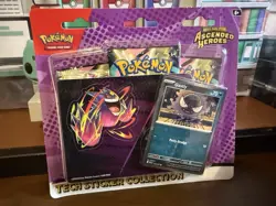 Pokemon TCG Ascended Heroes Tech Sticker Collection - Gastly - Sealed - Image 1
