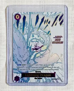 One Piece TCG - Lightning Dragon Manga Alt Event - OP15-077 - Kami's Island - Image 1