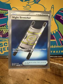 Night Stretcher - 173/132 - Mega Evolution - Full Art Trainer - NM - Image 1