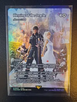 Blessing of the Oracle - Akroma's Will (Showcase) Final Fantasy: Foil - Image 1