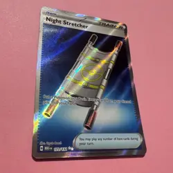 Night Stretcher 173/132 NM Full Art Ultra Rare Mega Evolution Pokemon Card En - Image 3