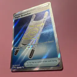 Night Stretcher 173/132 NM Full Art Ultra Rare Mega Evolution Pokemon Card En - Image 5