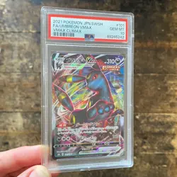 PSA 10 Umbreon VMAX 101/184 S8b GEM MINT VMAX Climax Japanese Pokemon Card - Image 1