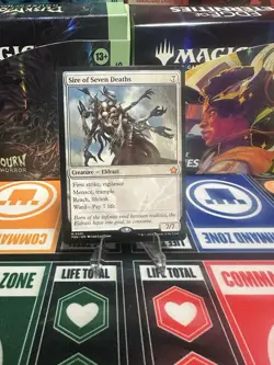Sire of Seven Deaths FDN Foundations MTG Card Mythic, M/Nm Condition - Image 1