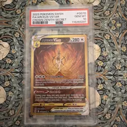 2023 POKEMON SWORD & SHIELD CROWN ZENITH SECRET FULL ART/ARCEUS VSTAR PSA 10 - Image 1