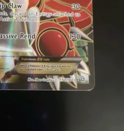 Pokemon Groudon EX Full Art Ultra Rare Holo Card English XY Primal Clash 150/160 - Image 5