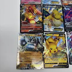 Pokemon TCG Card Lot Charizard, Zygarde, Kyogre, EX, VMax, GX (16) - Image 2