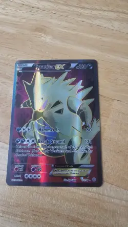 Pokemon TCG Tyranitar-EX Holo Full Art Ultra Rare Card Ancient Origins 91/98 - Image 1