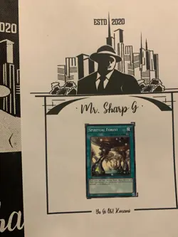 SPIRITUAL FOREST - AP05-E024 ENGLISH Yu-Gi-Oh! CARD COMMON KONAMI TCG ORIGINAL - Image 1