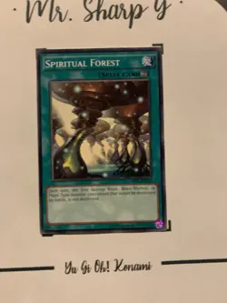 SPIRITUAL FOREST - AP05-E024 ENGLISH Yu-Gi-Oh! CARD COMMON KONAMI TCG ORIGINAL - Image 3