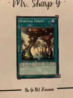 SPIRITUAL FOREST - AP05-E024 ENGLISH Yu-Gi-Oh! CARD COMMON KONAMI TCG ORIGINAL - Image 4