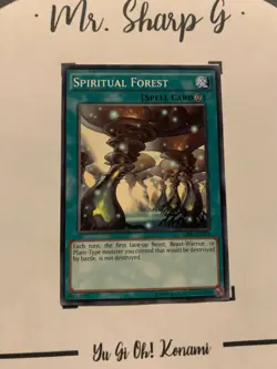 SPIRITUAL FOREST - AP05-E024 ENGLISH Yu-Gi-Oh! CARD COMMON KONAMI TCG ORIGINAL - Image 5