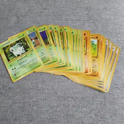 28 Japanese Jungle Set Original WOTC Pokemon Card Bundle Vintage Old Back Bulk - Image 1
