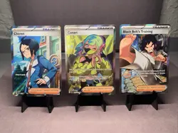 Pokemon TCG ME: Ascended Heroes Full Art Holo Trainer Lot of 3 Cards - NM - Image 1