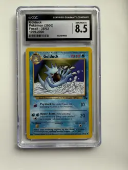 CGC 8.5 NM/MINT+ Golduck 35/62 1999-2000 Pokemon Card 255 - Image 2