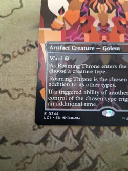 Roaming Throne (Borderless) The Lost Caverns of Ixalan Regular - Image 5