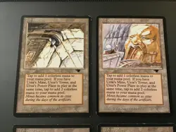 MTG Antiquities Urza's Power Plant Tower Mine 12 card set LP/MP - Image 3